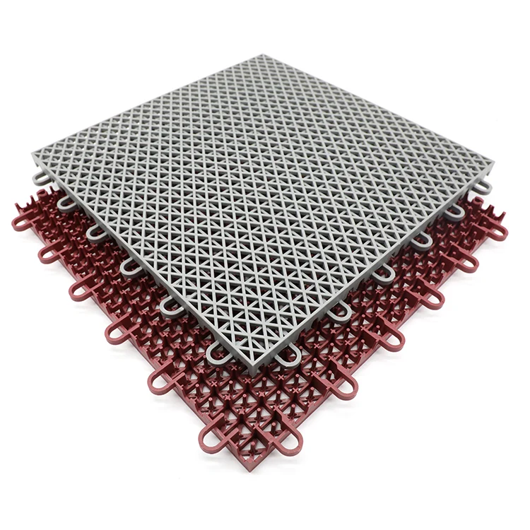 
FIBA test report super quality outdoor removable rubber mat sports floor 3x3 basketball court flooring 