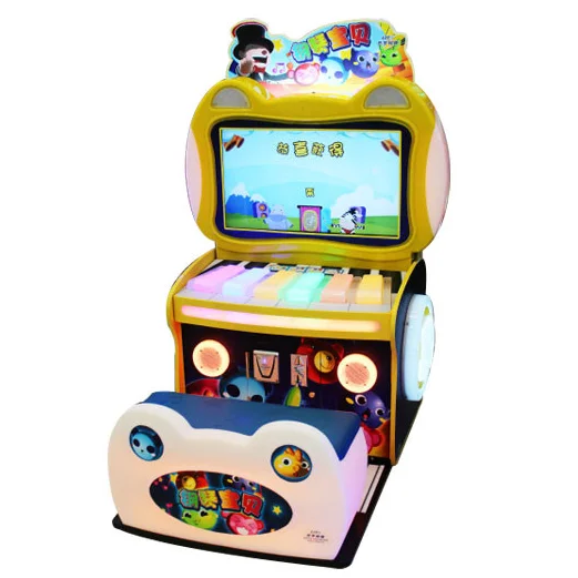 Wholesale Indoor Hotselling Coin Operated Arcade Amusement Game Machine Piano Baby Music Video Dancing Game Machine For Sale