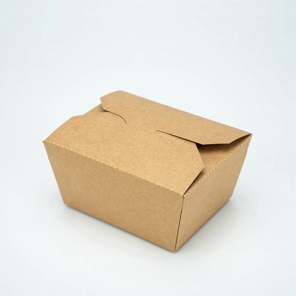 Коробки коричневого цвета 800 мл