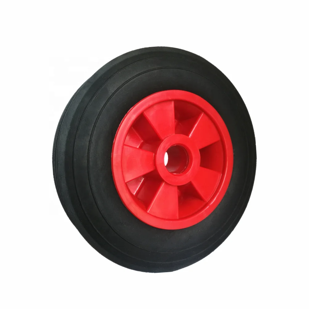 200mm solid rubber wheel tire for wheelbarrow