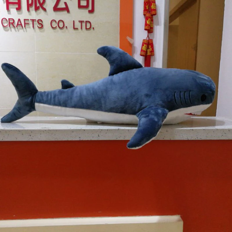 
Custom Big Size Hungry Shark Stuffed Animal Huge Plush Soft Toy 