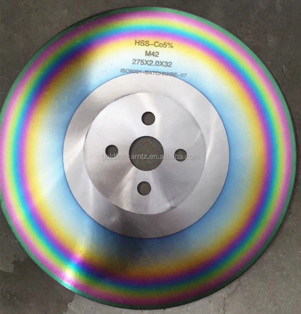 M42 M35 Dmo5 high speed steel pipe cutting circular metal cutting saw blade