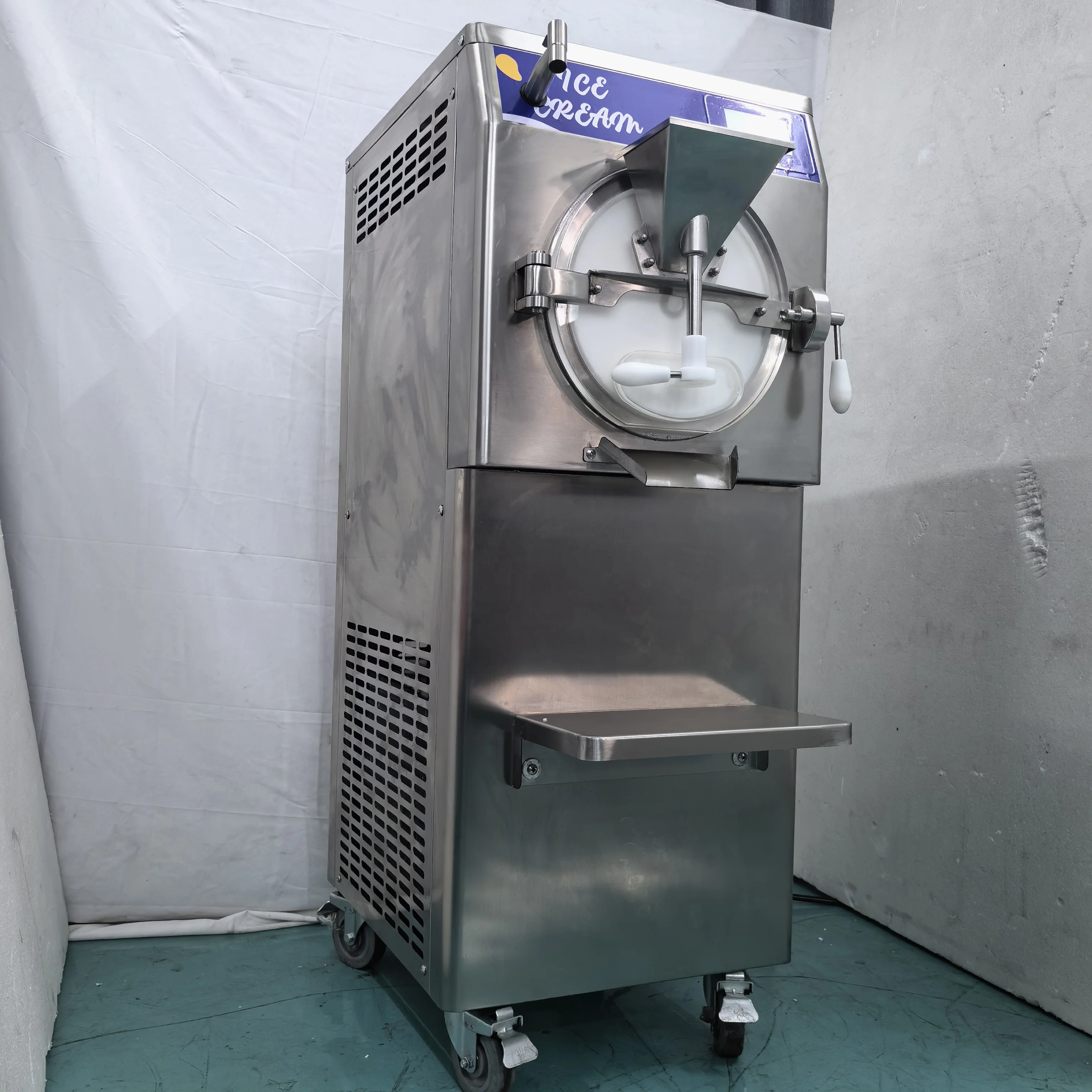48L/H Gelato Machine Hard Ice Cream Machine Batch Freezer Italian Ice Cream Machine For Business
