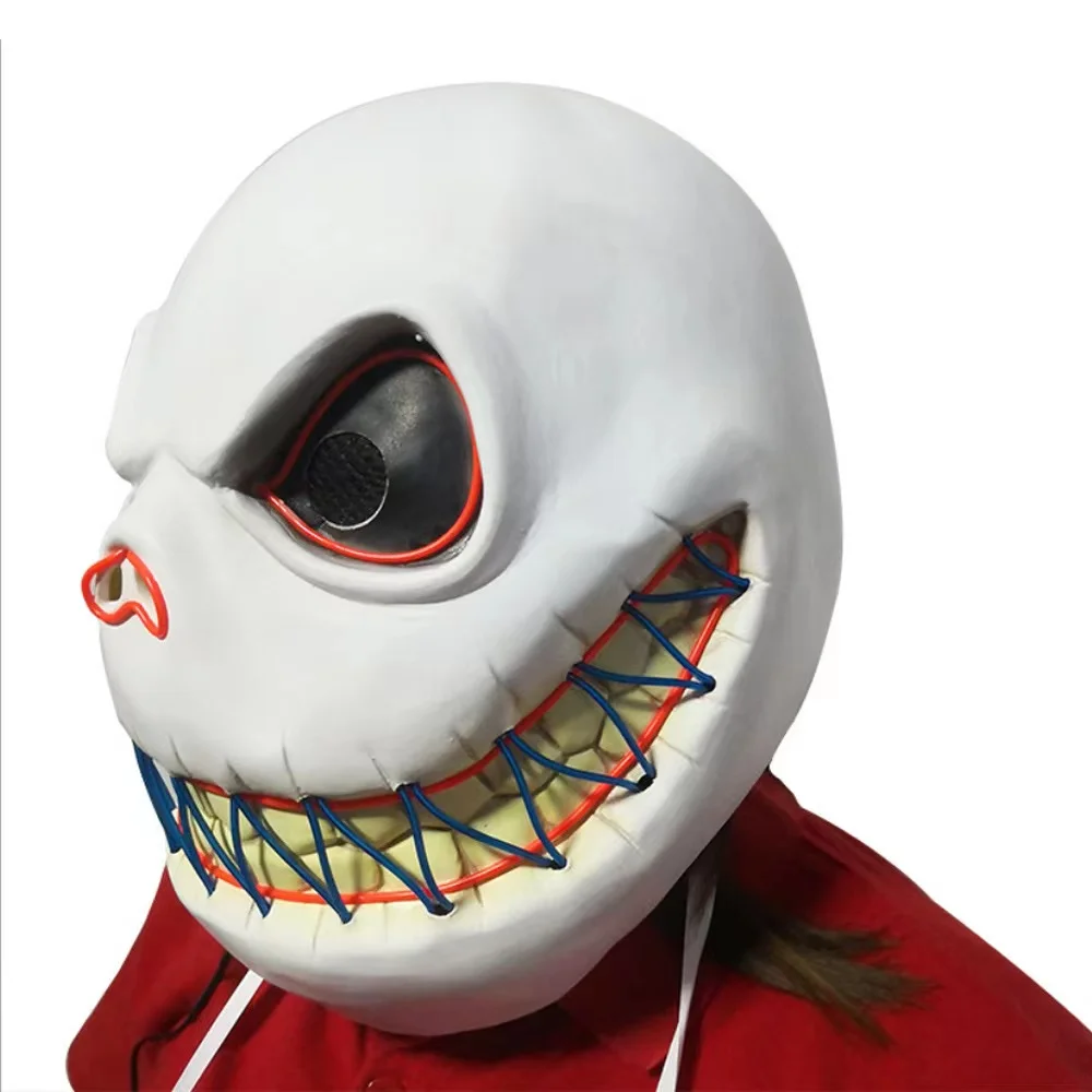 Glow Jack Mask Halloween Pumpkin Costume