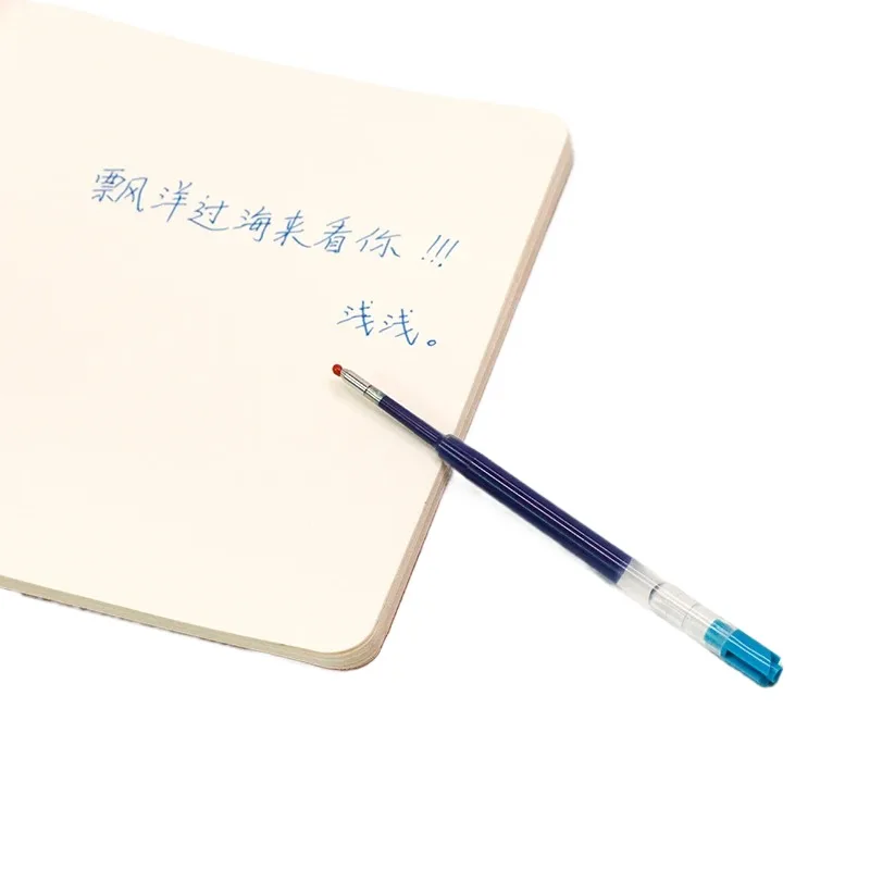 High Quality Professional Ballpen Blue Ink Refill Replaceable 99mm Pen Refills Metal Pen Refill Plastic gel ink pen