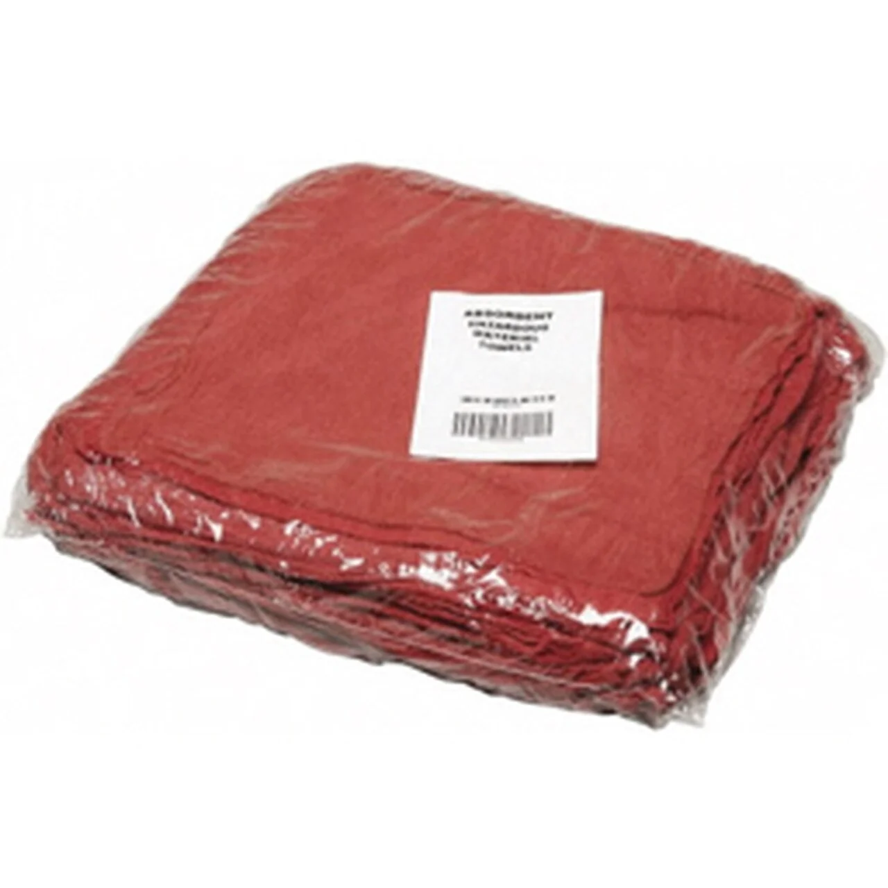  shop towels in red 50-piece