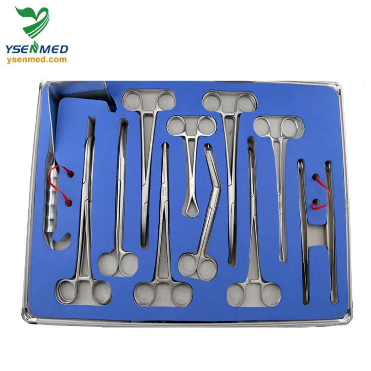 SSF-1 Medical Surgical Instruments Caesarean instrument set