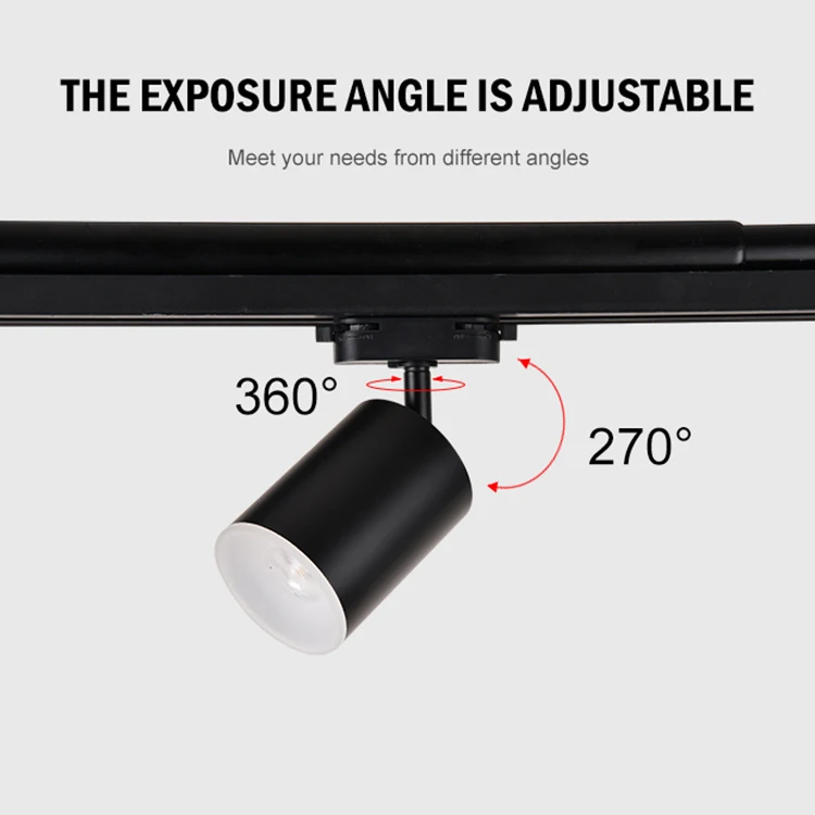 Cheap Price Track Mounted Spotlight Ceiling LED Light