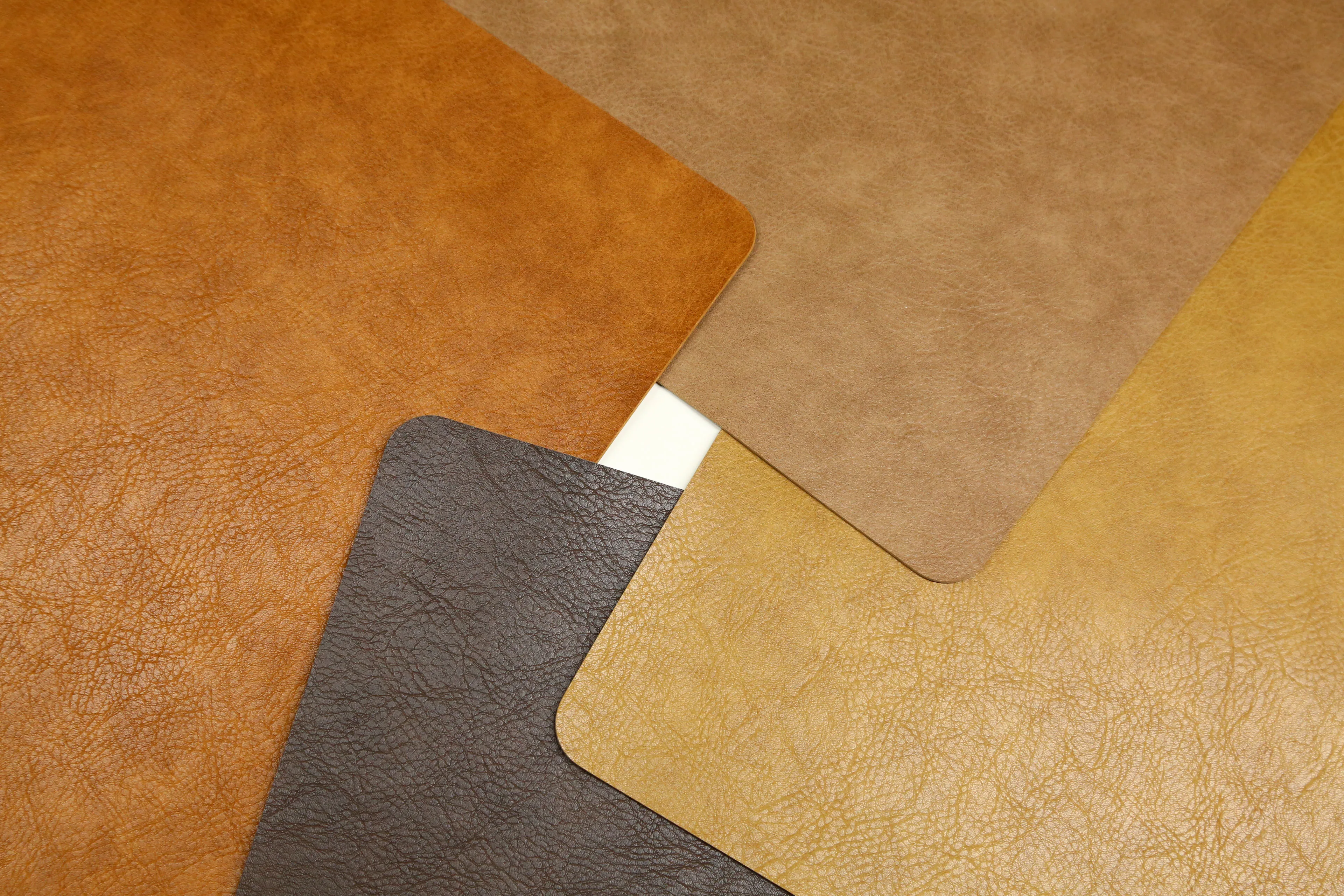 Tabletex Retro style surface texture has textured leather Placemat Use in high-end restaurants Table Mat