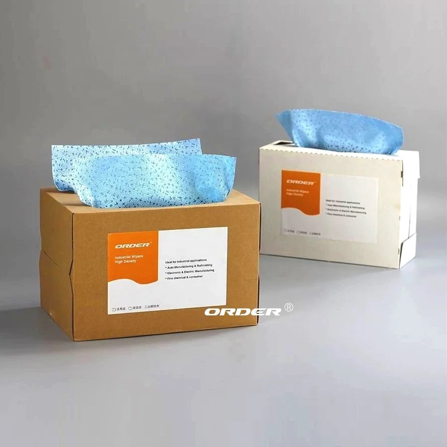 OEM double Interfold pop up box Meltblown PP cleaning general purpose light-duty towels