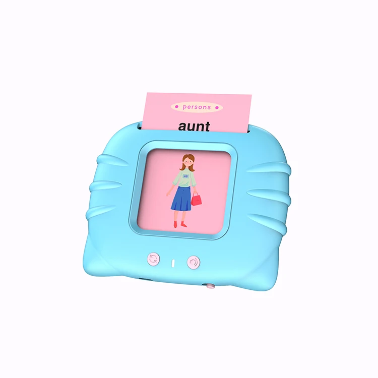 2022 Children Early Learning Gift English Learning Books For Kids Musical Book Kids English Voice Learning Card Machine