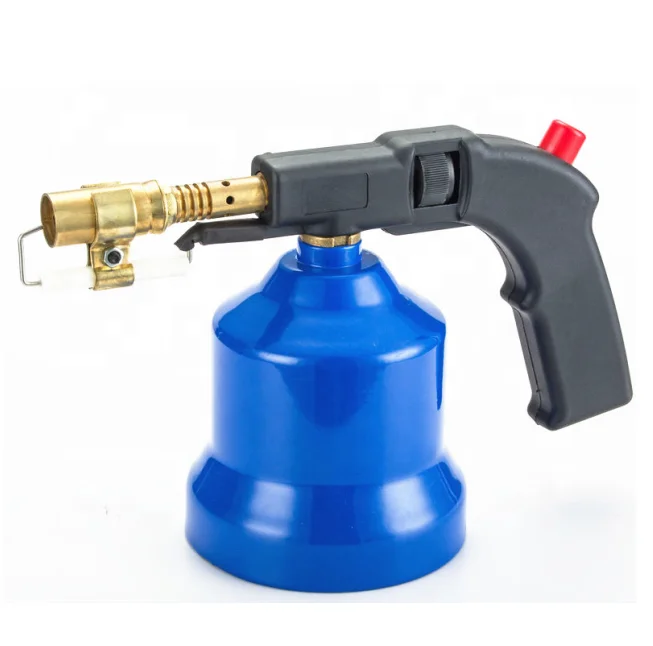 Hot selling high quality low price  butane gas torch lighter gas fire flame gun with electric starter