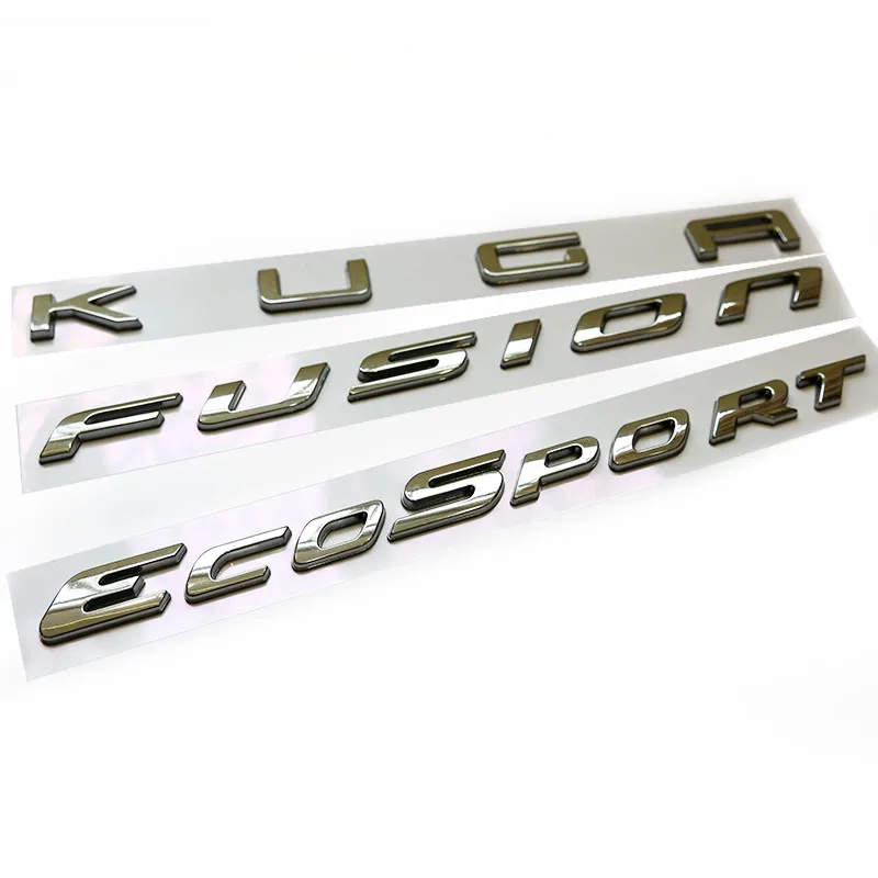 Custom Abs chrome metal 3d logo sticker emblem car badges