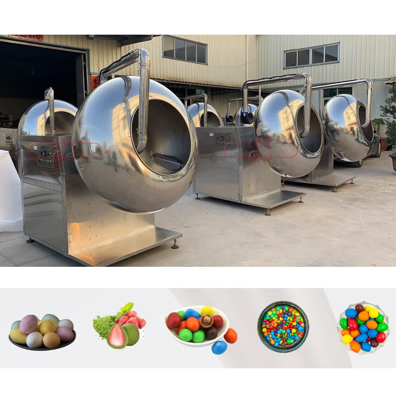 LST table top lab use chocolate sugar coating pan small gummy candy sugar coating and polishing machine