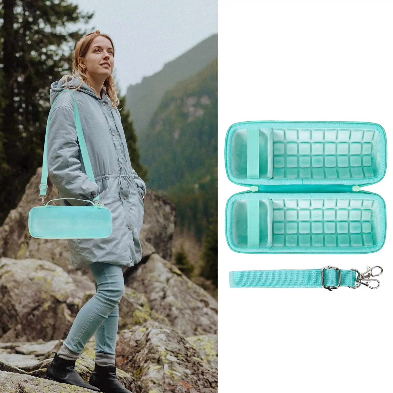 Buweilian Factory Direct EVA Audio Case JBL CHARGE 4/5 Mini Bluetooth Speaker Portable Outdoor Storage Solution Wireless case