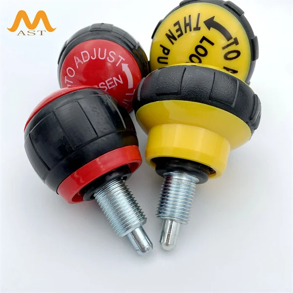 Fitness Equipment Accessories Spring Pull Pin Spinning Adjusting Latch Replacement Knob Plastic Pin M16