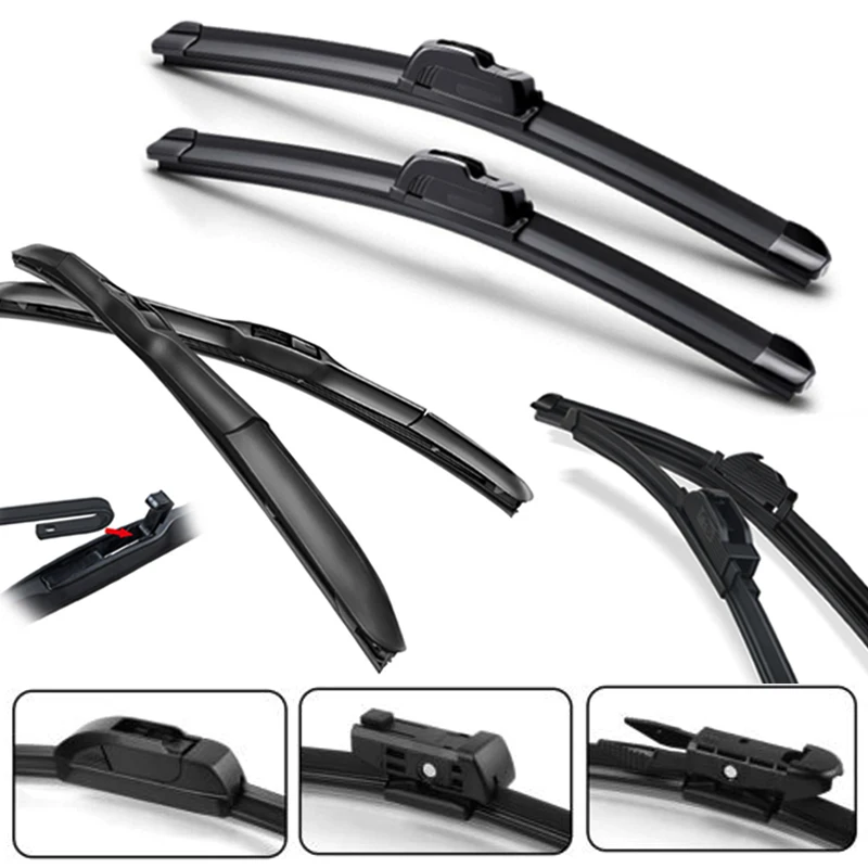 2022 Novel Design Metal Frame Chrome Material Winged Factory Wholesale Spcc Cold-rolled Car Wiper Blade