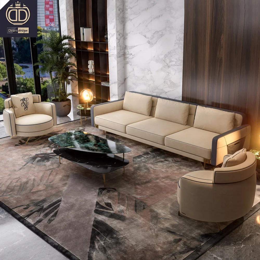 Italian leather sofa set luxury interior design and furniture home decor luxury furniture