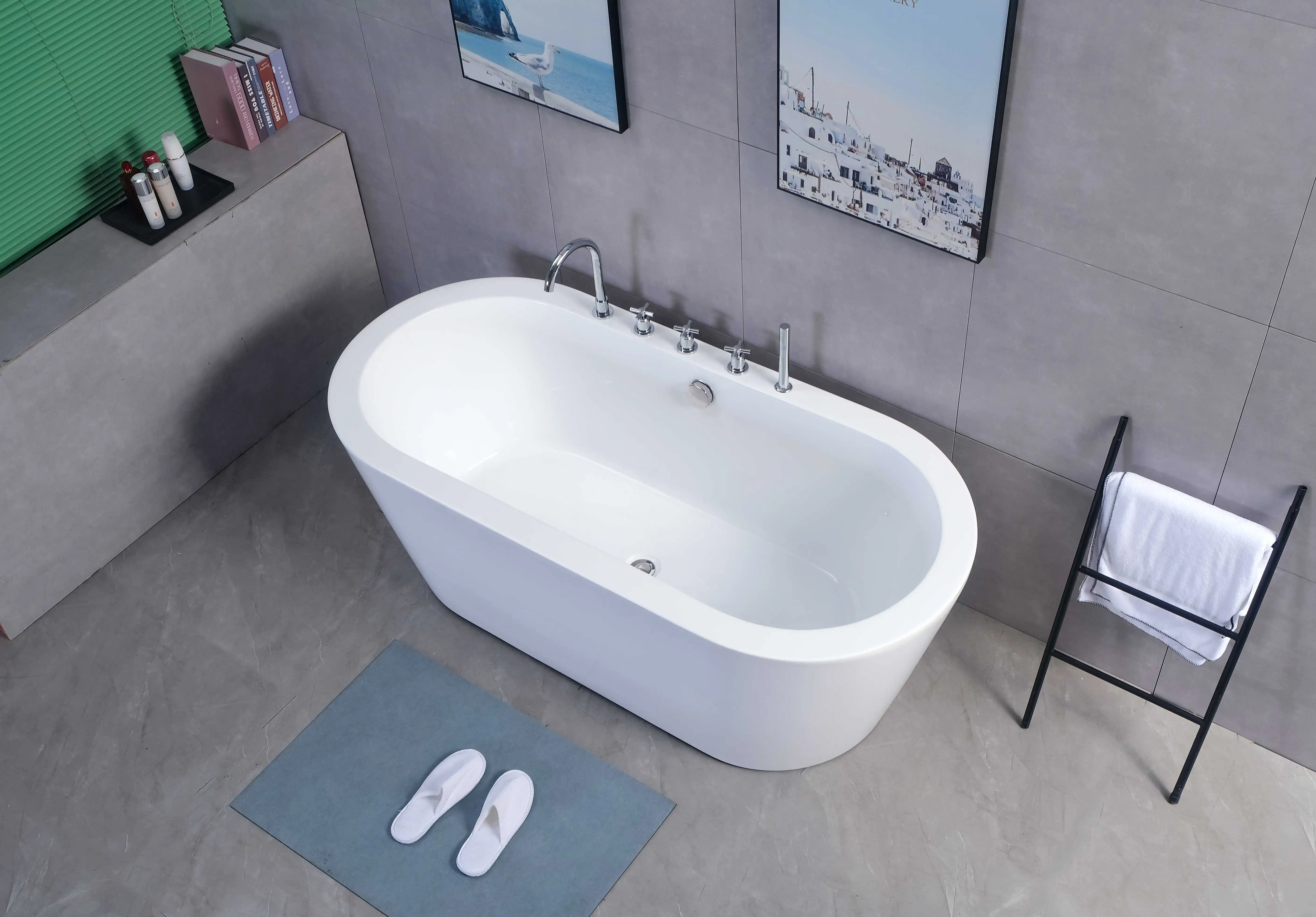 Hot selling free stand bathing tub for luxury bathroom cheapest acrylic freestanding adult modern fiber glass bath tubs bathtub