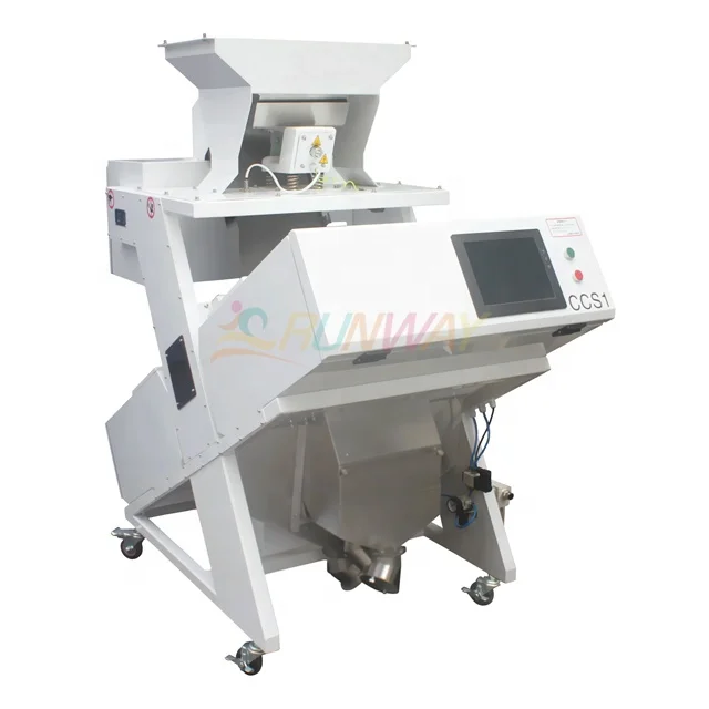 96 tunnel Rice Color Sorting Grain Sorting Machine twice selection factory price