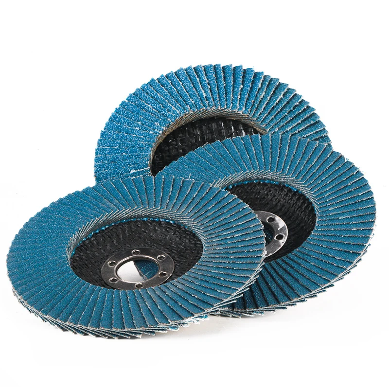 PEGASTAR 4.5 inch Zirconia Alumina flower shape abrasive flap disc