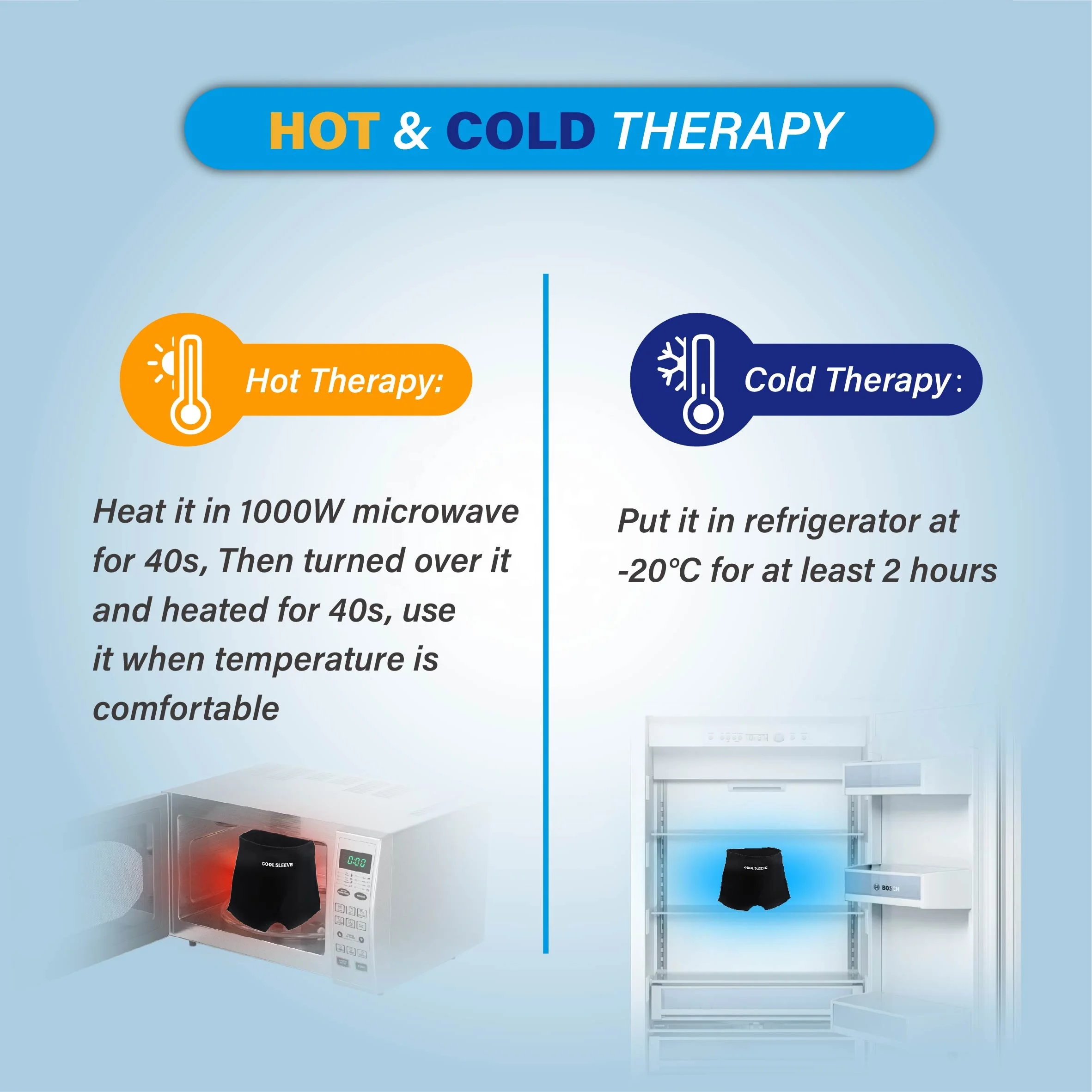 CSI Migraine Relief Cap Hot And Cold Ice Head Wrap Headache Pressure Big Headwith Removable Gel Pack With Top