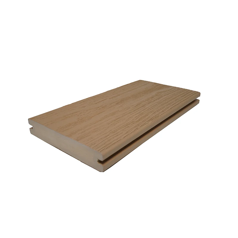 The latest Generation Outdoor PVC Decking Plastic Composite Decking Better than TREX Full Capped with ASA