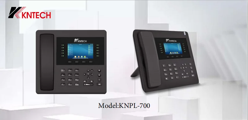  KNTECH 4 3 дюймовый цветной экран Android 2 SIP телефон поддерживает 6 счетов аудио Ip