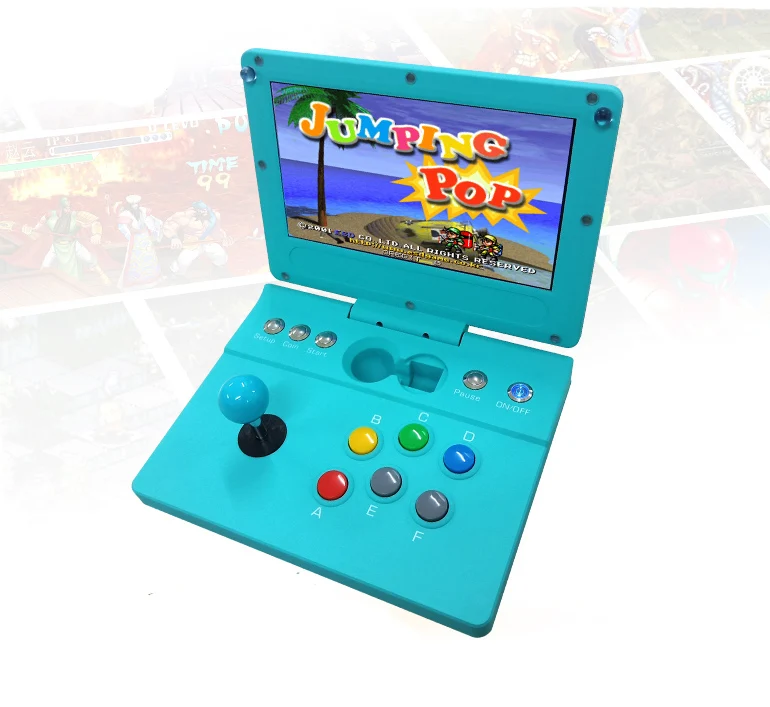 Pandora Box CX 2800 in 1 Clamshell mini arcade bartop 10.1 inches display Can save game Support add game usb gamepad 3D tekken