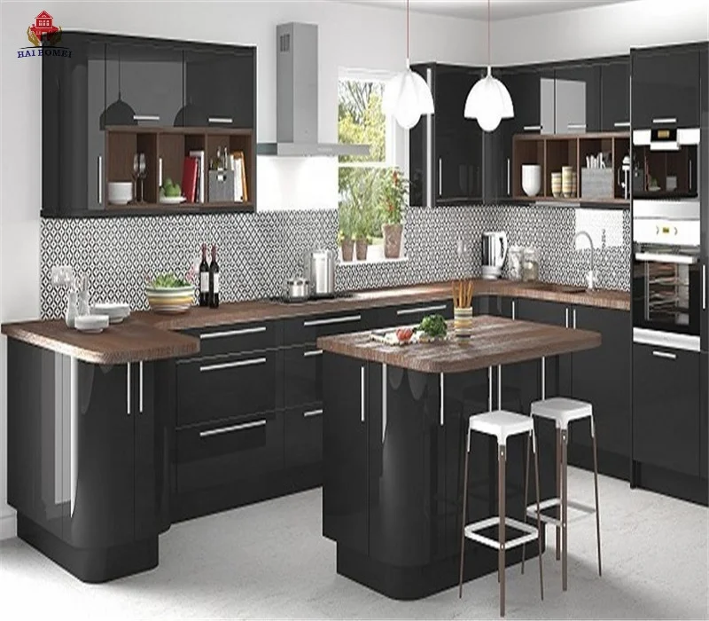 Popular Plastic Kitchen Cupboard With Stainless Steel Handle in Philippines for Home and Commercial