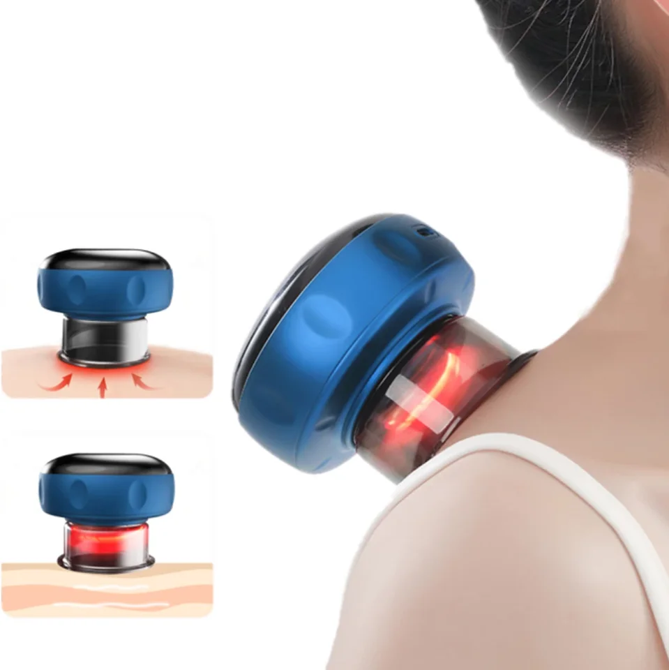 Smart electric cupping therapy massager guasha massage for body