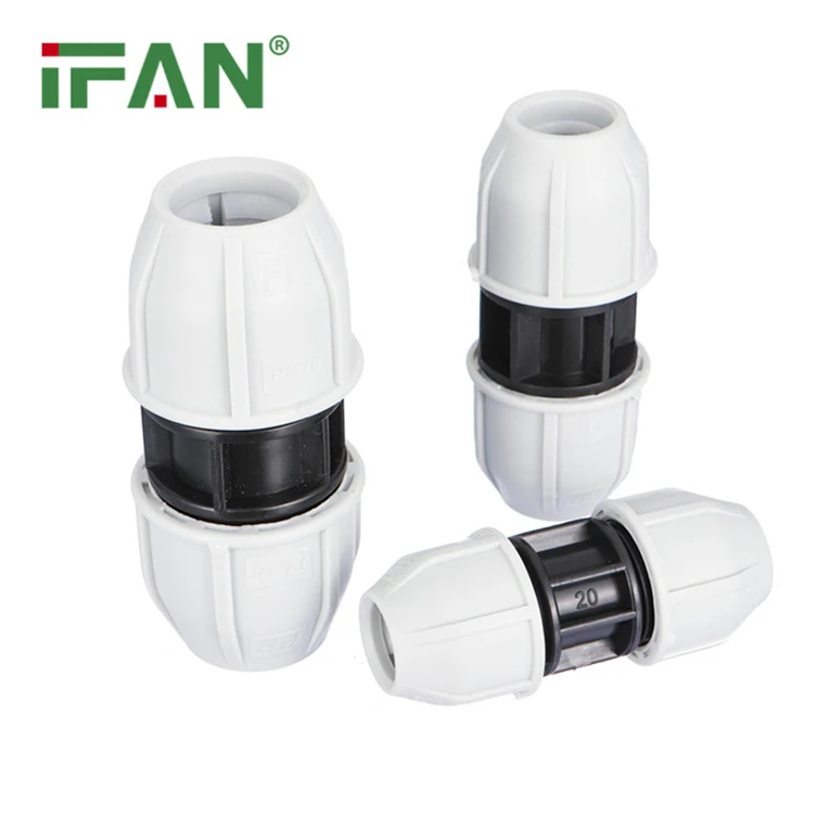 IFAN Factory Prices Hdpe Compression Fittings ASTM D3035 Raccords PP Compression Fittings for Irrigation