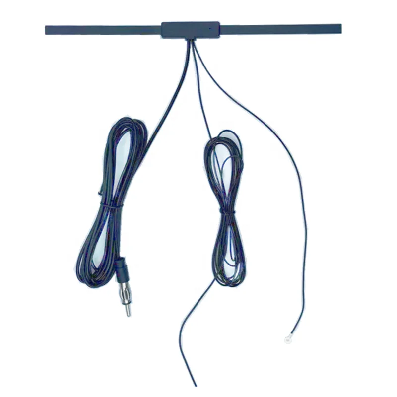 Car Windshield AM FM Radio Antenna Signal Amplifier Booster 12V Hidden Antena Truck Radio Stereo Active antenna