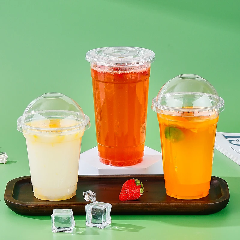 Top Seller Biodegradable Plastic Sustainable Coffee Plastic Cup Reusable Custom Printed Eco Plastic Cups With Lids