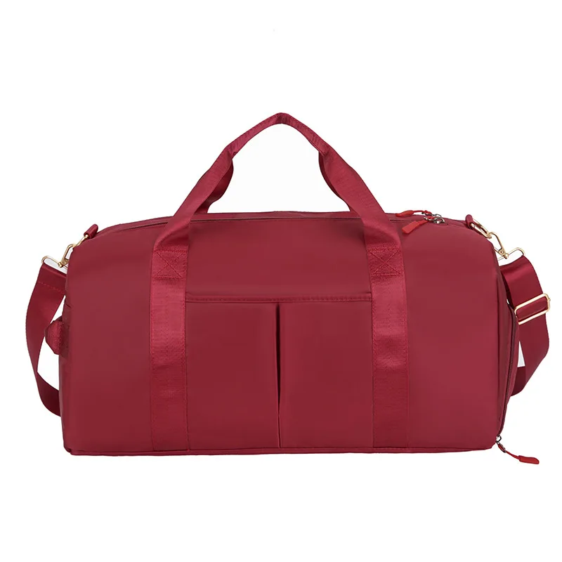 Female portable large capacity folding travel dry wet separation exercise fitness swimming yoga training bag