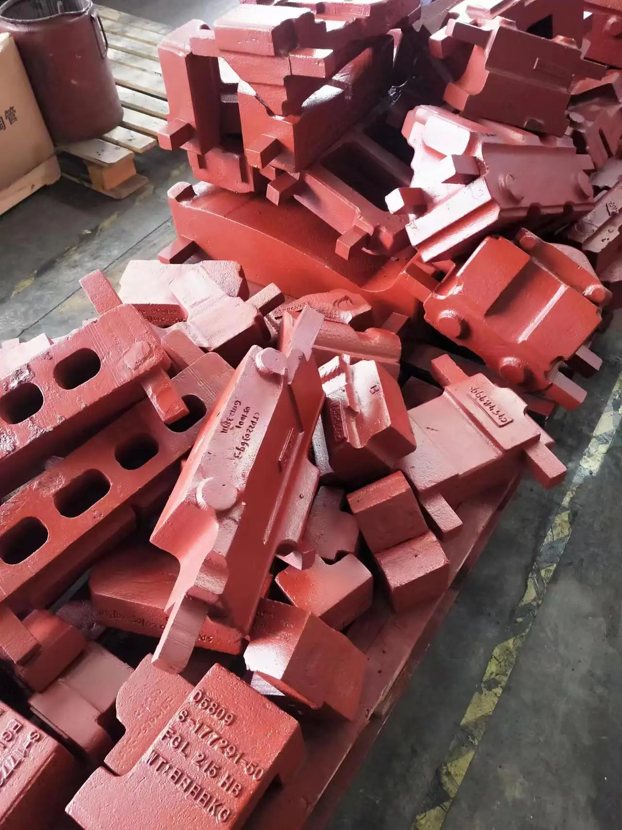 Cast iron Casting mini vertical plastic New rubber Injection blow Molding Machine spare parts