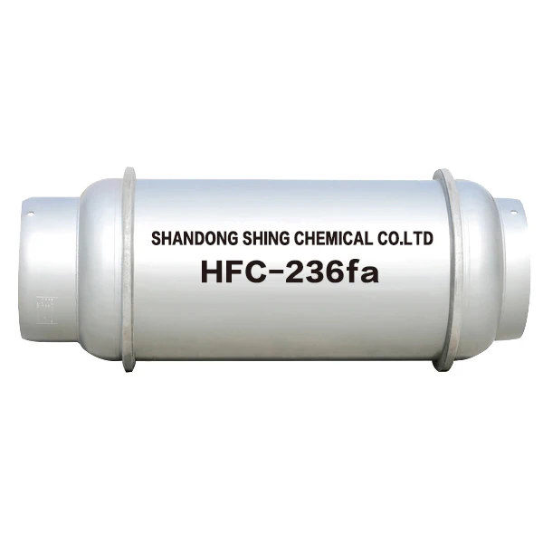 99.9% чистый хладагент R236FA. Уровень безопасности очень высок для продления срока службы
