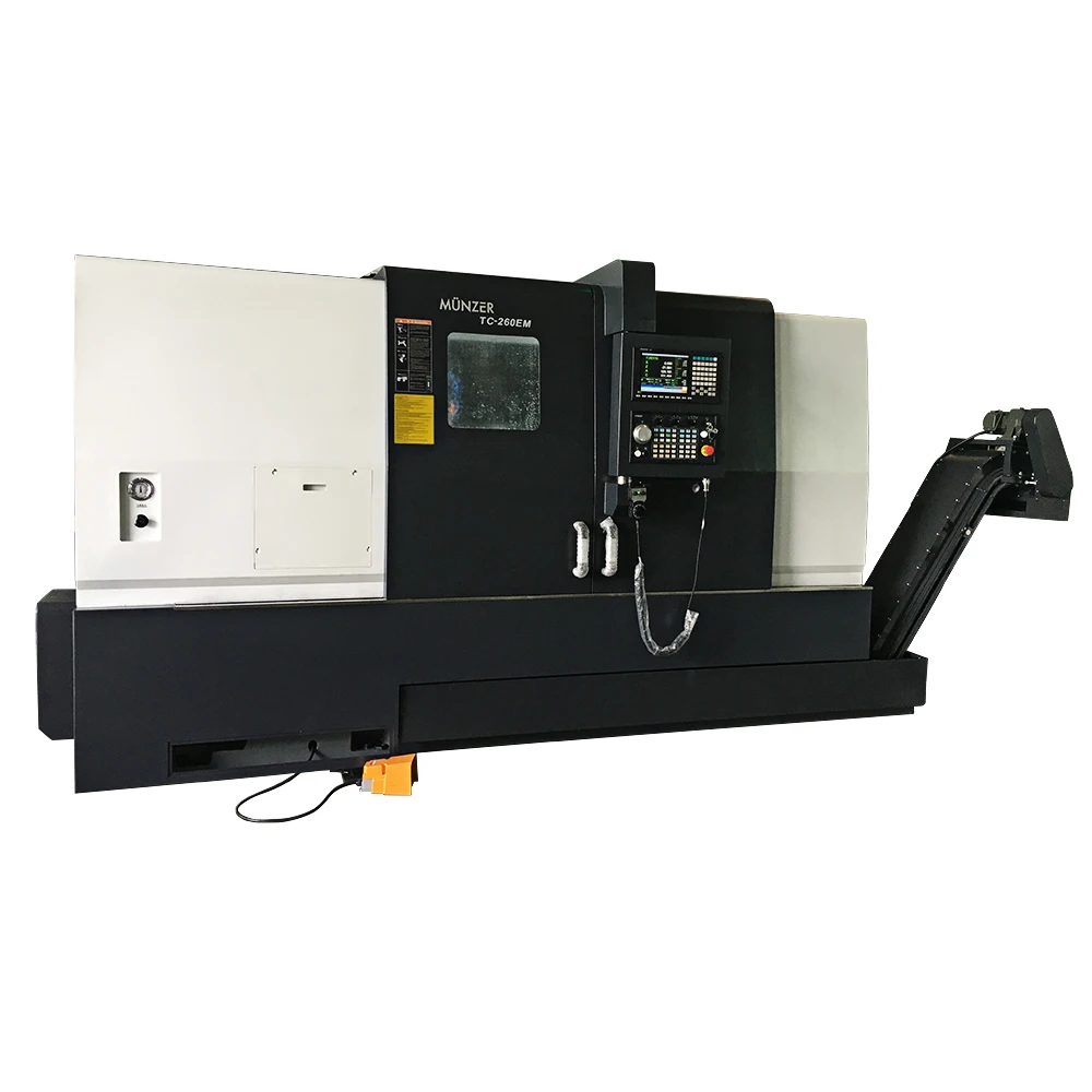 MUNZER TC200MY Slant bed live tooling lathe cnc turret y axis cnc milling machines