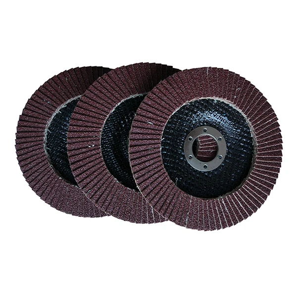 High Quality Customized 100mm Aluminium Oxide Flap Wheel  Steel Abrasive Flap Disc Manufacture Grinding Polishing Direct