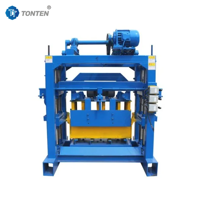 High Quality Small Hollow Blocks Making Machine With Bottom Price Bricks Cutter