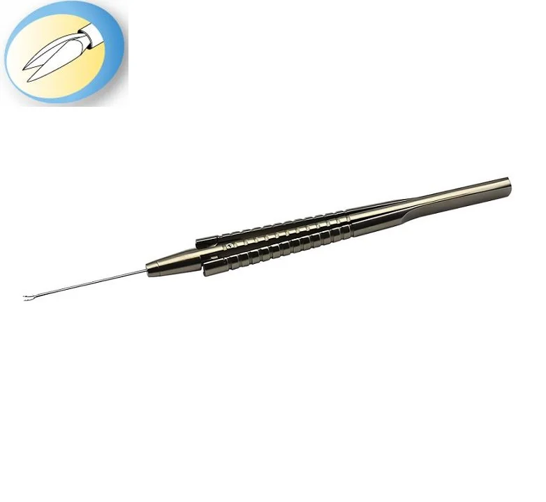 Vitreoretinal Scissors, single use stainless ophthalmic surgical instruments,  SV-11505-2