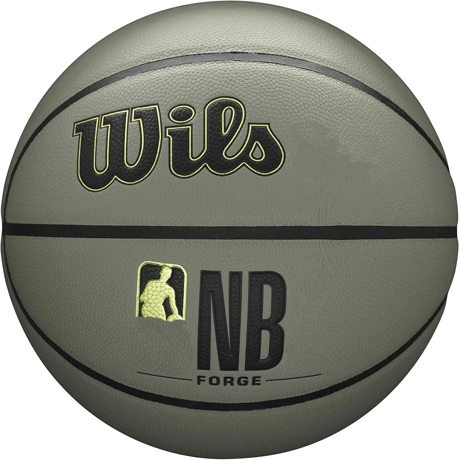 WilsoNB tinge Palm green special super fiber PU indoor training SIze7 6 5basketball WTB7100 Manufacturers direct OEM custom logo