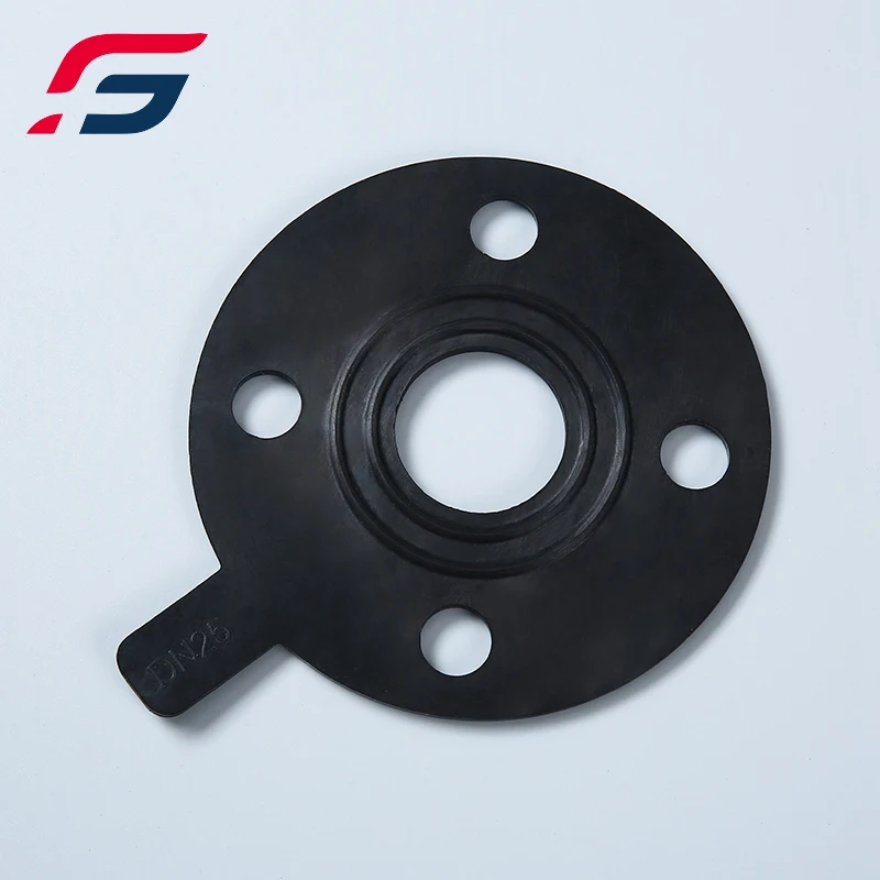 Custom flat O ring washer FF Nitrile silicone rubber washer rubber Gasket with bolt holes