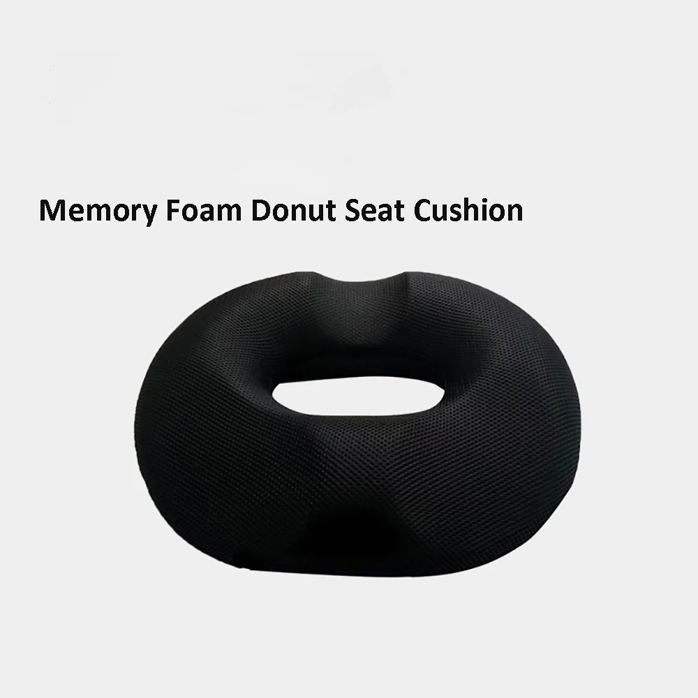 New Design Memory Foam Chair Hemorrhoid Seat Cushion Relieve Buttock Pressure Seat Cushion Pillow for Office Chair Car Seat