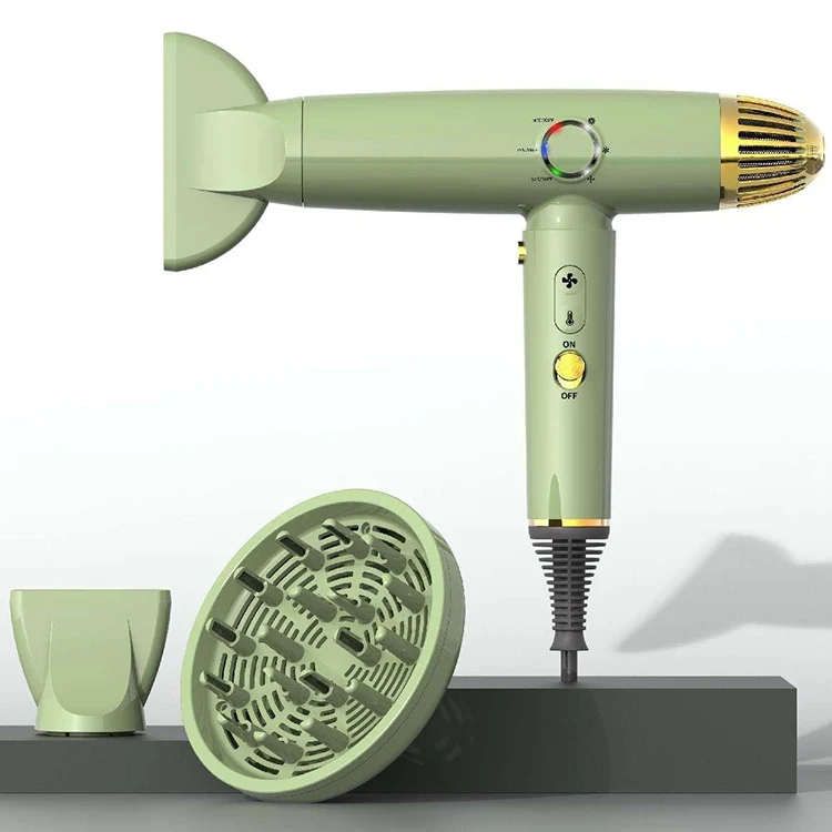 Factory wholesale BLDC Motor Quick Drying Hair dryer Hair Ionic Blow Dryer with diffuser and concentrator
