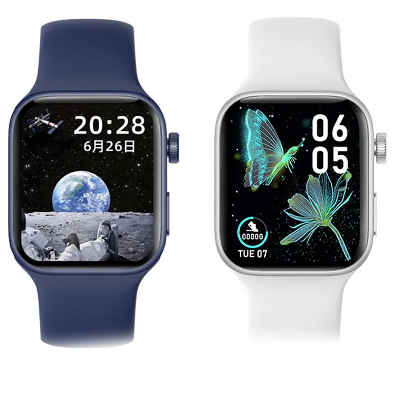New T500+MAX wireless calling regal Music heart rate full touch screen HD Blood pressure message reminder smart watch