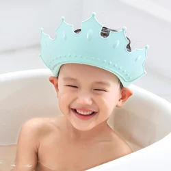 Baby Shower C-ap Wash Hair Baby Bathing C-ap Waterproof Adjustable Size Kids Baby Shampoo Hat