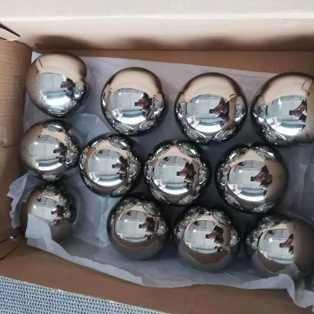 mirror polished titanium  ball for chemical industry