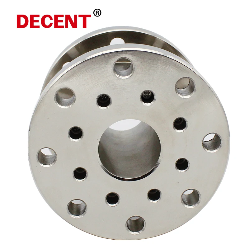 200Nm Non-continuous Flange Type Torque  Sensor Double  flange static torque transducers sensor with aviation plug