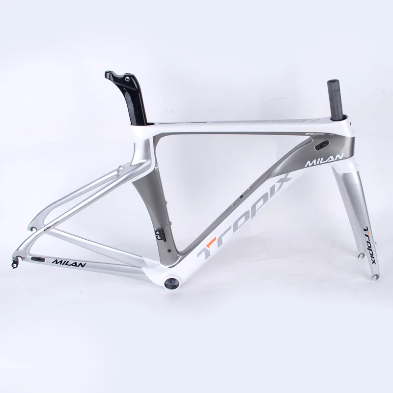 Тропикс Милан углеродное волокно дорожный велосипед супер легкая рама